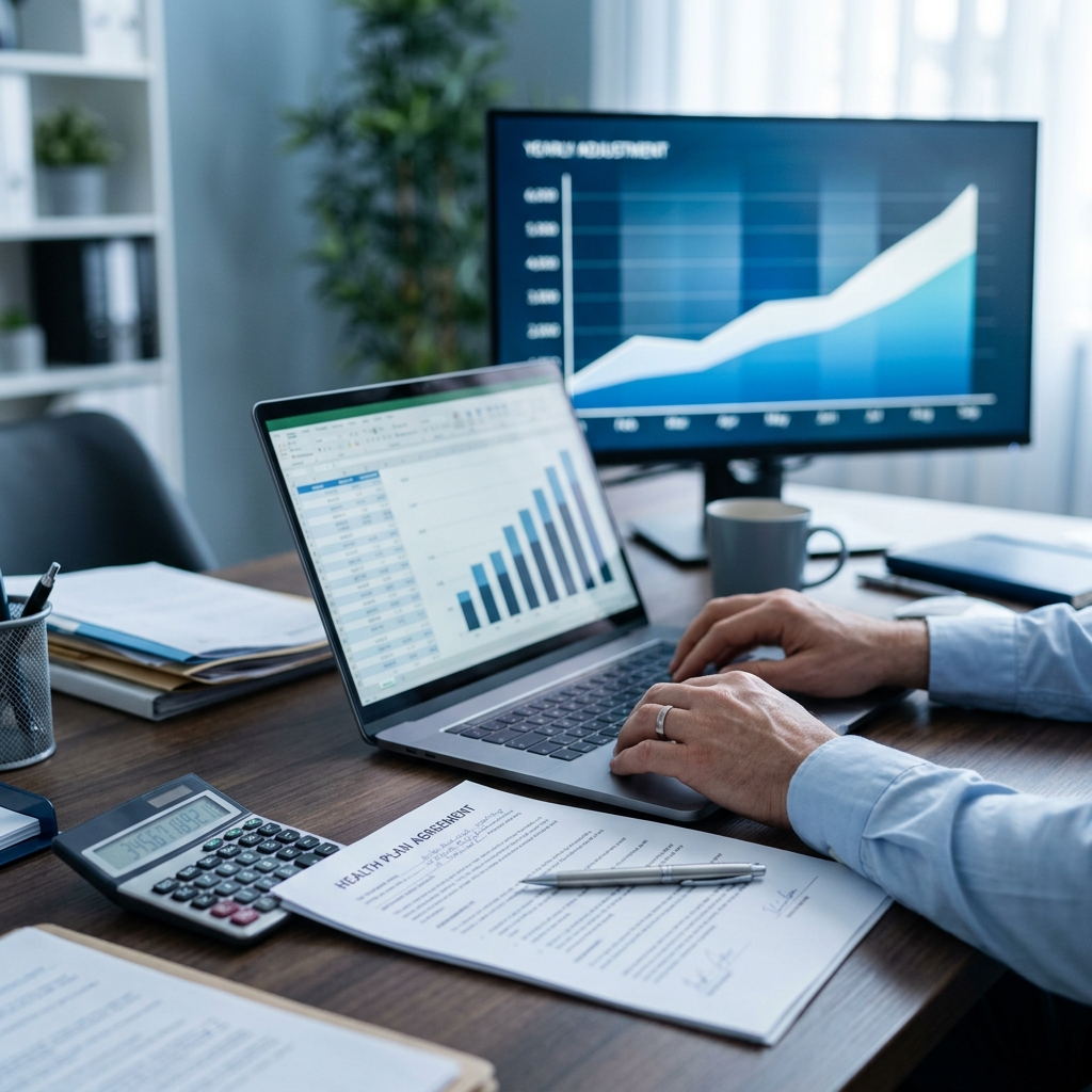 Recebeu reajuste no plano de saúde empresarial? Veja o que analisar.